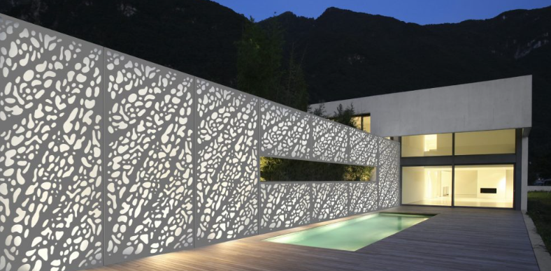 laser cut panels outdoor